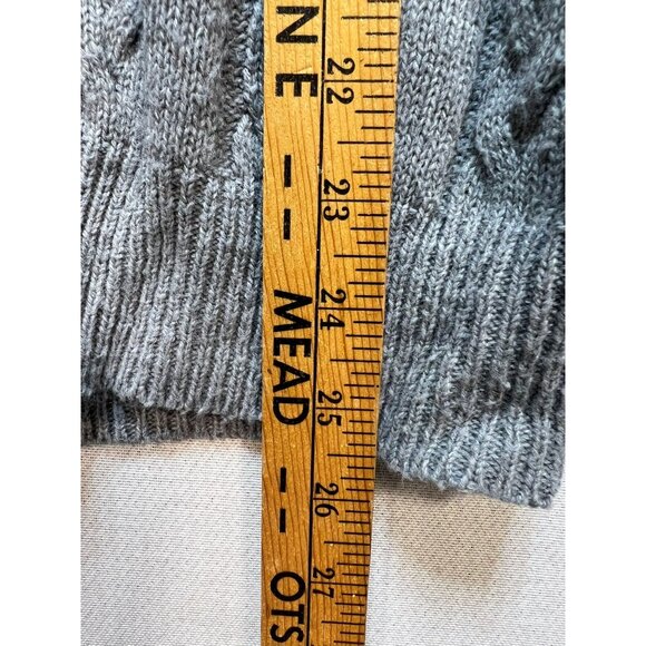 Cambridge Classics Mervyns Mens Wool Button Front Cardigan Vest Knit Size S Gray - Picture 8 of 11